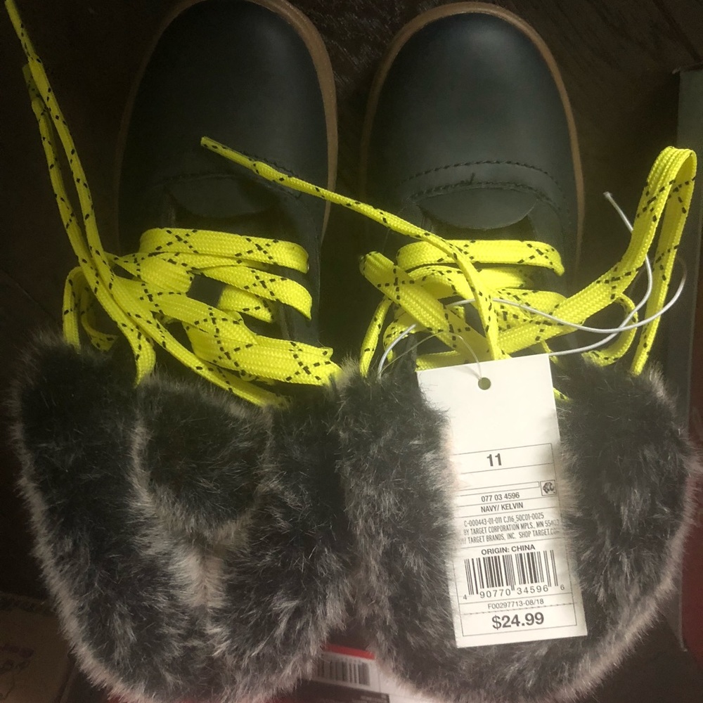 Cat & Jack Toddler Boots - Size 11 NIB